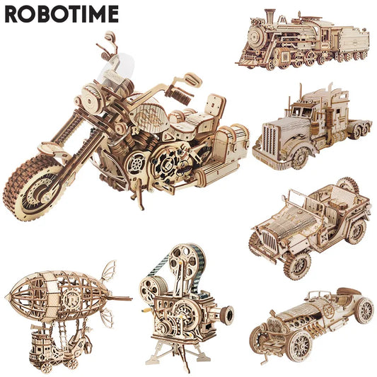 Robotime ROKR 3D Wooden Puzzle | DIY Model Building Kit