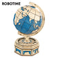Robotime 567-Pieces 3D Globe Wooden Puzzle | Earth Ocean Map Model