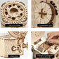 3D Wooden Puzzle Storage Box | Password Treasure Box Model Building Kit