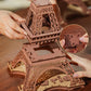 3D Wooden Puzzle Night of the Eiffel Tower | 1:638 Building Model