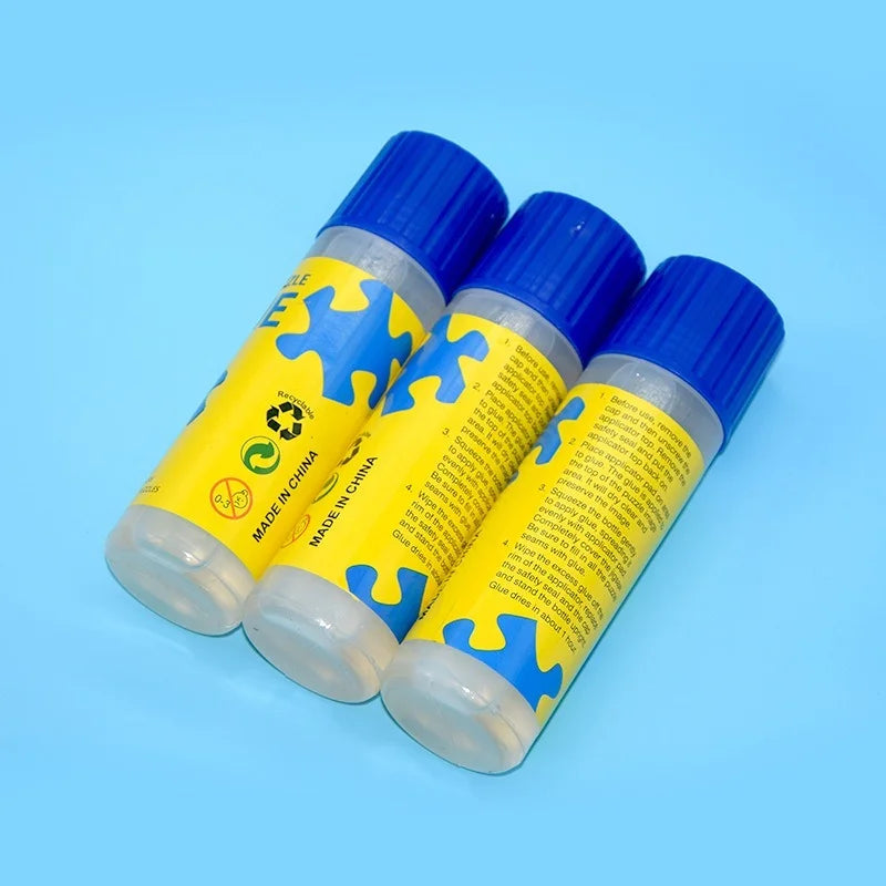 120ml Safe Clear Glue Stick | Jigsaw Puzzle Conserver | Non-Toxic Self Applying Fast Dry