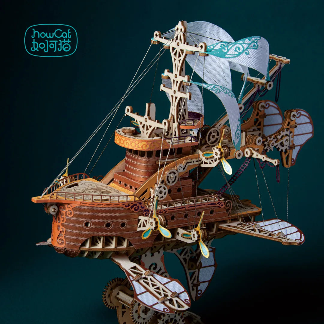 DIY 3D Wooden Ship Puzzle | Spaceship Model