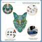 Animal Puzzle Jigsaw for Adults Fox | Wooden Educational Games Puzzle | DIY Holiday Gift Interactive Games Educational Toys