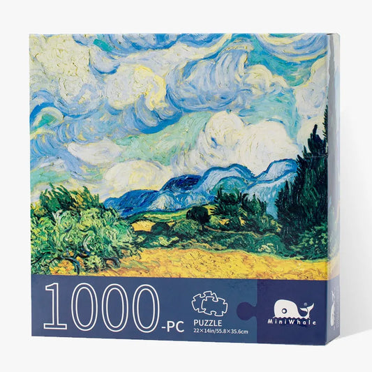 Maxrenard Jigsaw Puzzle 1000 Pieces for Adults | Family Game | Famous World Oil Painting Home Decoration