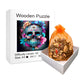 Skull Wooden Jigsaw Puzzle for Adults | Decompression Stress-Relief