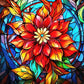 EverShine 5D Diamond Painting Rose Lotus Stained Glass | Flower Diamond Painting Art