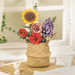 3D Wooden Flower Bouquet Puzzle | Wooden Puzzle for Adults