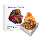 Animals Wooden Puzzles | Lion Wood Irregular Shape 3D Jigsaw Puzzle