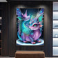 5D DIY Cartoon Colorful Dinosaur Diamond Painting | Animal Baby Dragon Kit |Home Decor Handmade Diamond Painting Art