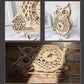 3D DIY Wooden Puzzle | Jigsaw Owl Pendulum Vintage Clock Model | Block Kits