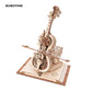 Robotime ROKR 3D Wooden Puzzle | Cello Music Box