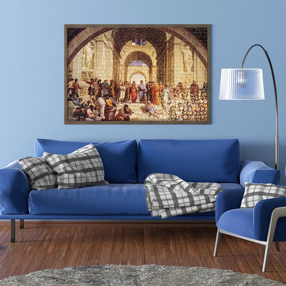 MaxRenard Jigsaw Puzzle | 1000-Piece School of Athens Board