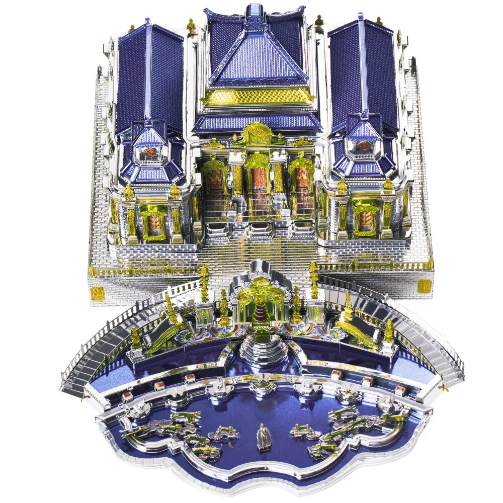 Summer Palace Model Building | 3D Metal Puzzle Jigsaw DIY