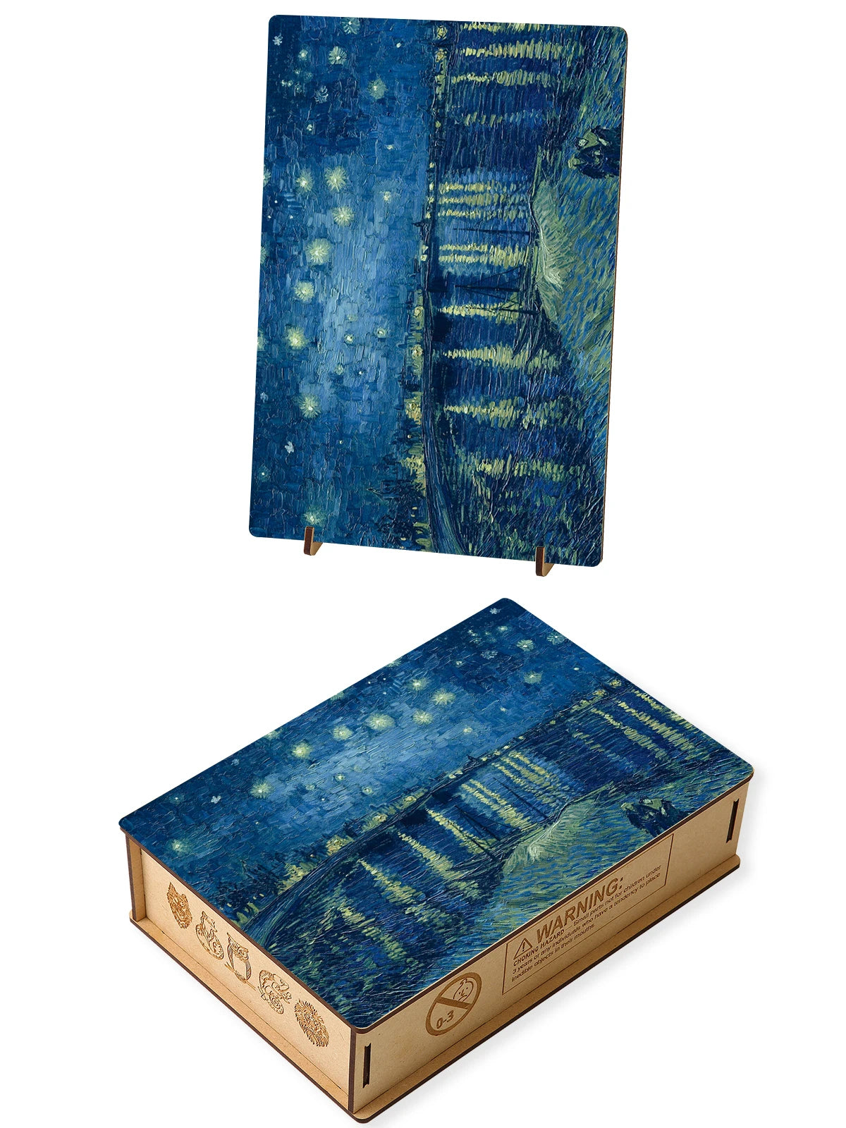 Wooden Landscape Painting Puzzles | Van Gogh Jigsaw Puzzle