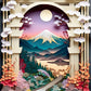 EverShine 5D DIY Diamond Painting Mountain Moon | New Arrivals Mosaic Landscape Full Craft Kit