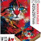 Colorful Kitty Jigsaw Puzzle | Animal Board Set