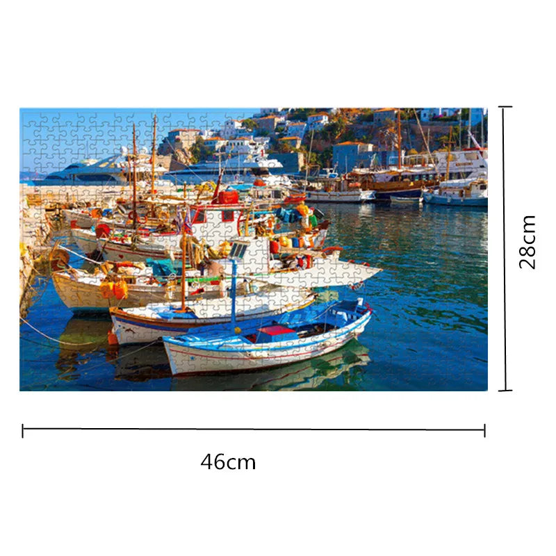 500 Pieces Creative Jigsaw Puzzle | Landscape Puzzles | Paper Puzzles