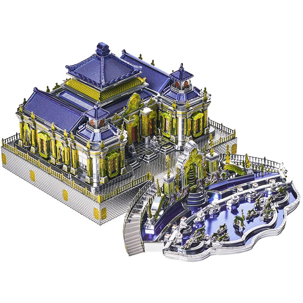 Summer Palace Model Building | 3D Metal Puzzle Jigsaw DIY