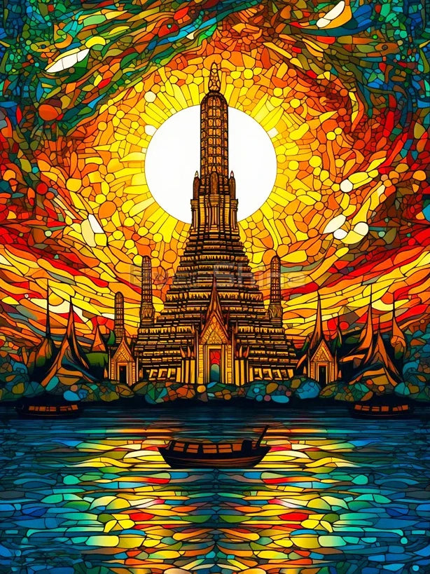 EverShine Full Drill Diamond Painting Building | DIY Hobby Scenery Eiffel Tower Diamond Painting City