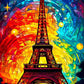 EverShine Full Drill Diamond Painting Building | DIY Hobby Scenery Eiffel Tower Diamond Painting City