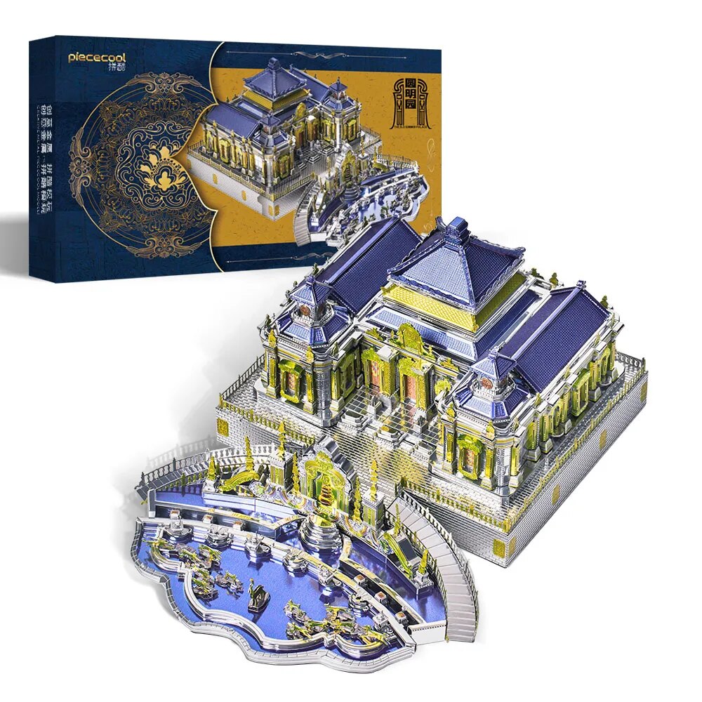 Summer Palace Model Building | 3D Metal Puzzle Jigsaw DIY